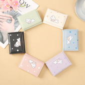 迷你女钱包短款 娇雪兰 新款 ins简约学生多卡位手拿包零钱包wallet