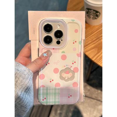 Elephant Cartoon Clear Shockproof Space Case 适用 iPhone 17 Pro Max 16 Pro Max 15 14 Precise Cutout