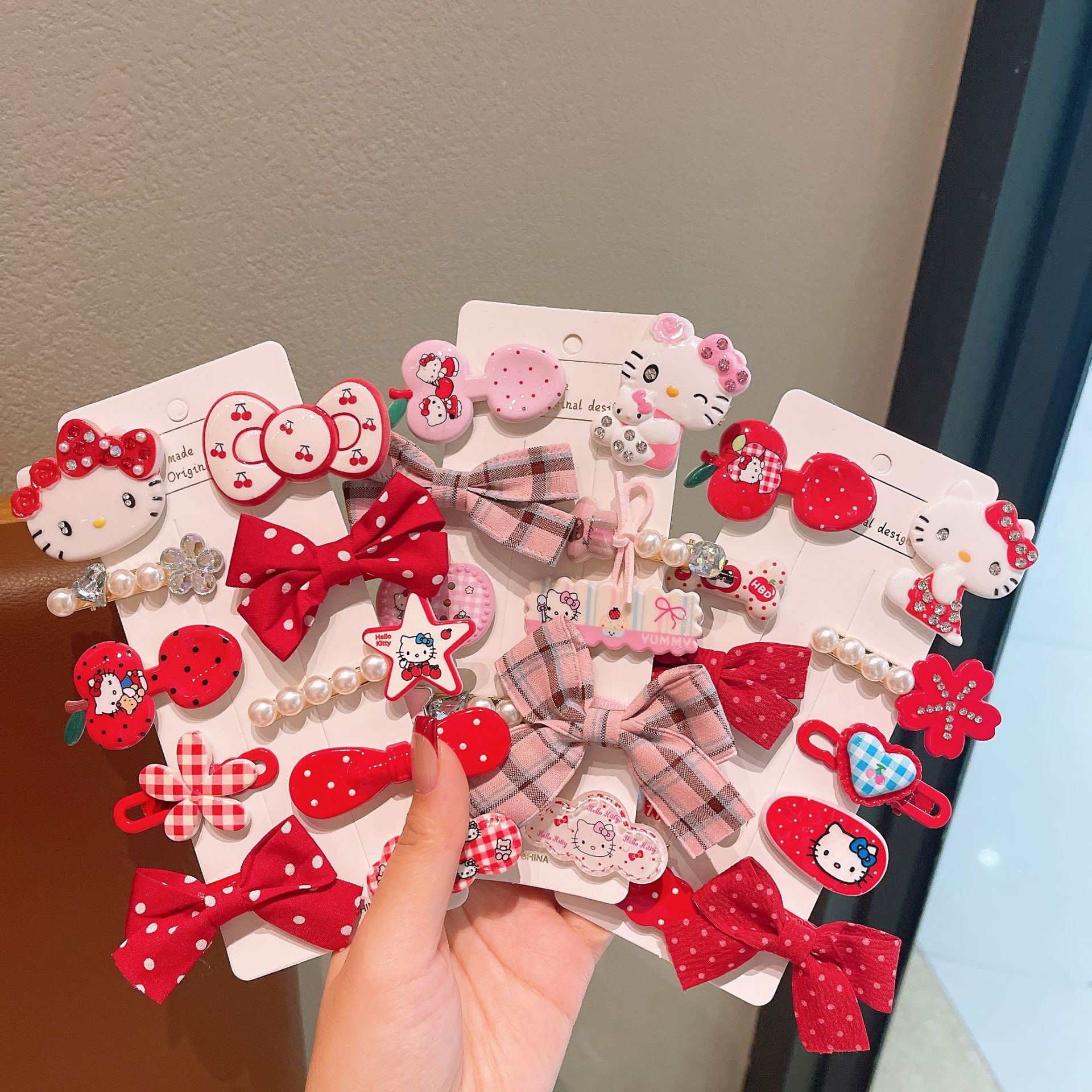 新年发夹喜庆宝宝甜美