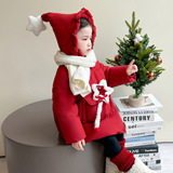 女童加厚棉服冬装2025新款炸街儿童保暖外套冬季小女孩棉衣潮，童装棉衣，祺妙童装