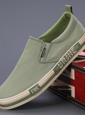 帆布鞋百搭平底鞋 Casual Shoes Canvas Slip-ons Casual Flats