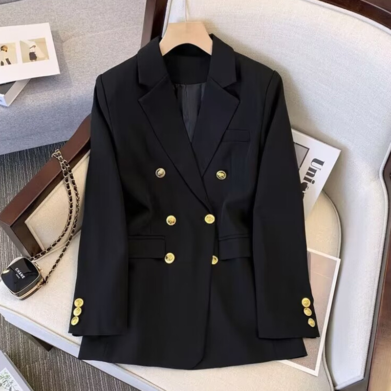 2025 spring women fashion long jacket coat blazer suit dress