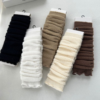 绒绒发热腿套女加长过膝靴袜高筒