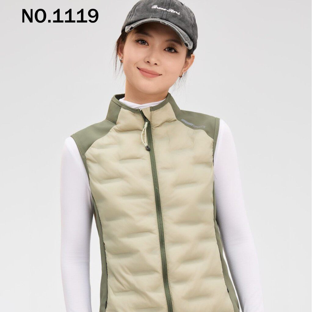 枯叶蝶1119#｜KUYEDIE2025年新款白鸭绒羽绒暖衣马甲