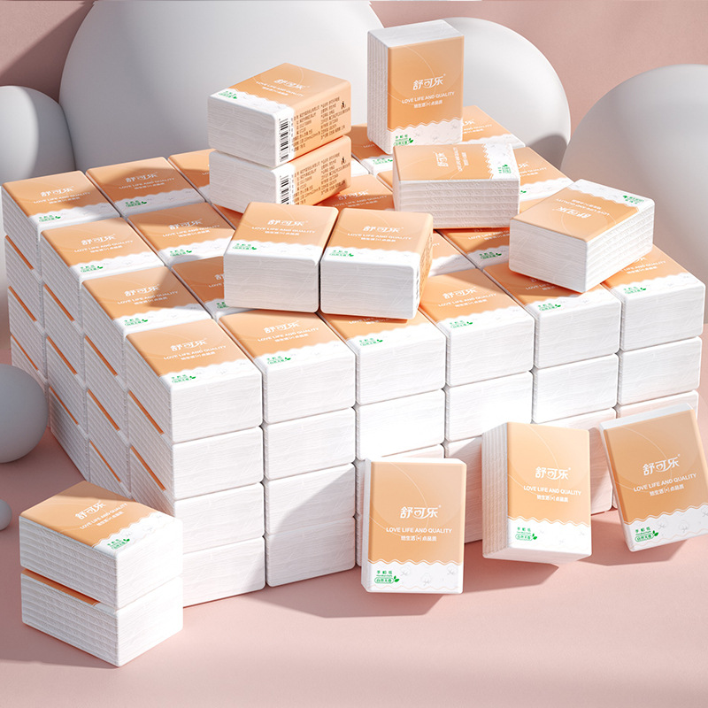 舒可樂三層印花紙巾實惠裝