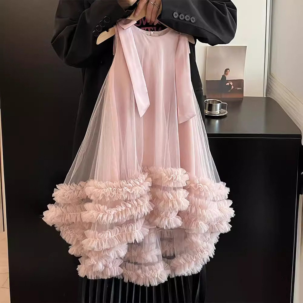 韩系时尚公主裙2026冬季新款洋气女童设计感无袖仙气女童礼服裙,童装/婴儿装/亲子装,儿童礼服,淘宝优惠券,粉丝福利购,淘宝优惠卷