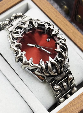 爪子手表alabaster级感炫酷复古y2k中性金属异形级ins小众手表