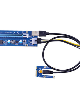 mpcie笔记本外置外接PCI-E独立显卡Mini PCI-E接16X转接卡