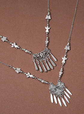 古风眉心坠手工项链额饰一款多戴