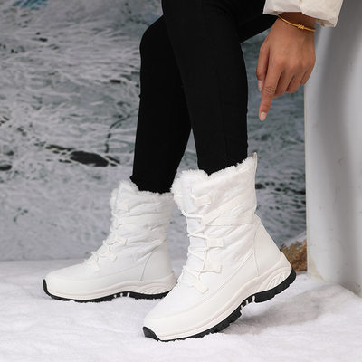 Men's Shoes Boots Warm Leather Vintage Motorcycle Male Boots