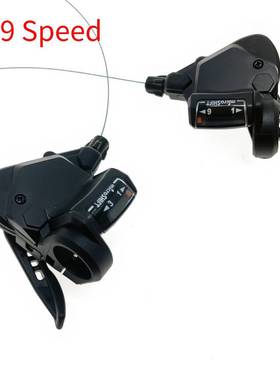 台湾微转MicroSHIFT山地自行车分体变速指拨27速3*9速折叠车改装