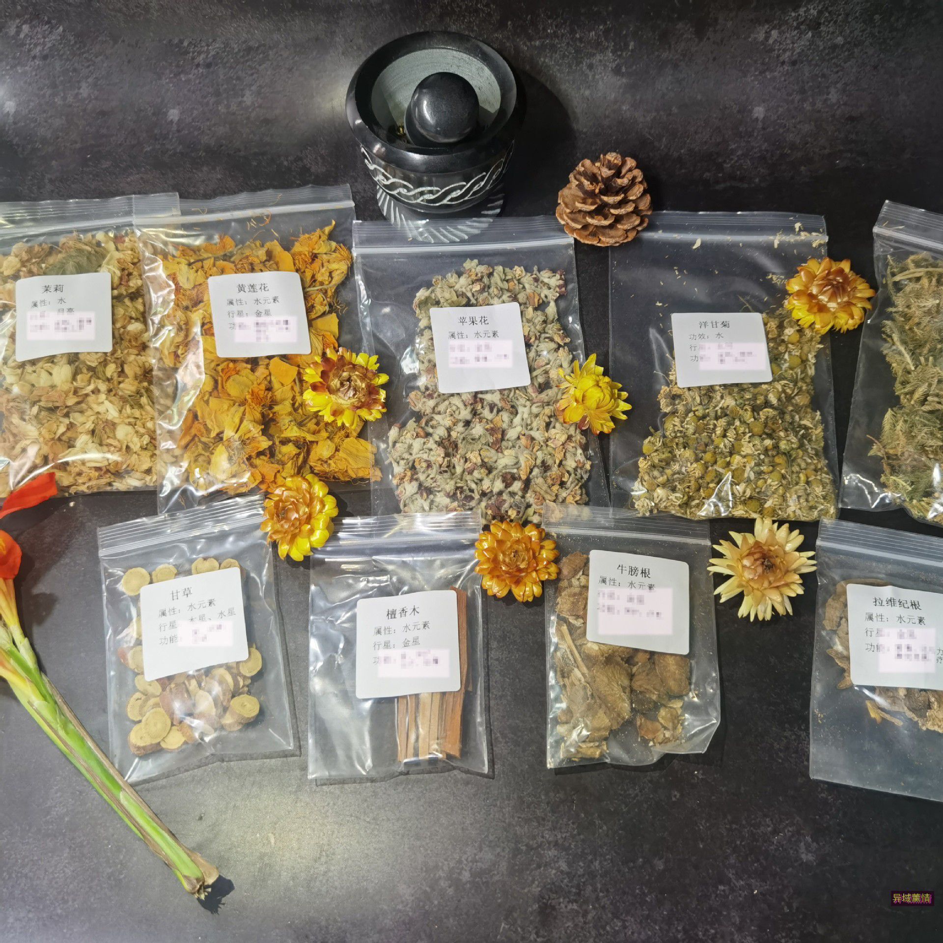 热销基础草药干花干草制作精油蜡烛香包原料薰衣草干花包风元素合