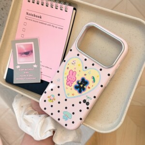 甜酷波点卡通动物iPhone17几何