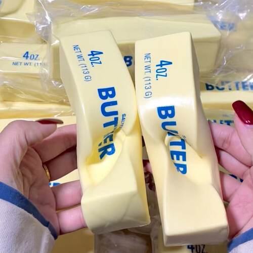 湿软手感软慢粘仿真黄油条pu慢回弹解压吸手指解闷小玩意学生礼物