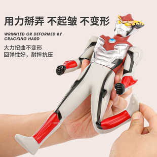 30cm超大奥特曼玩具搪胶公仔赛罗迪迦泽塔希卡利德尔塔托雷基亚