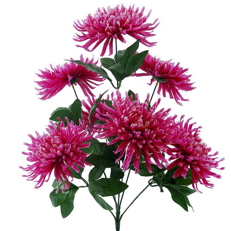 七头金丝菊仿真菊花大把束假花绢花软装插花花艺摆件室内