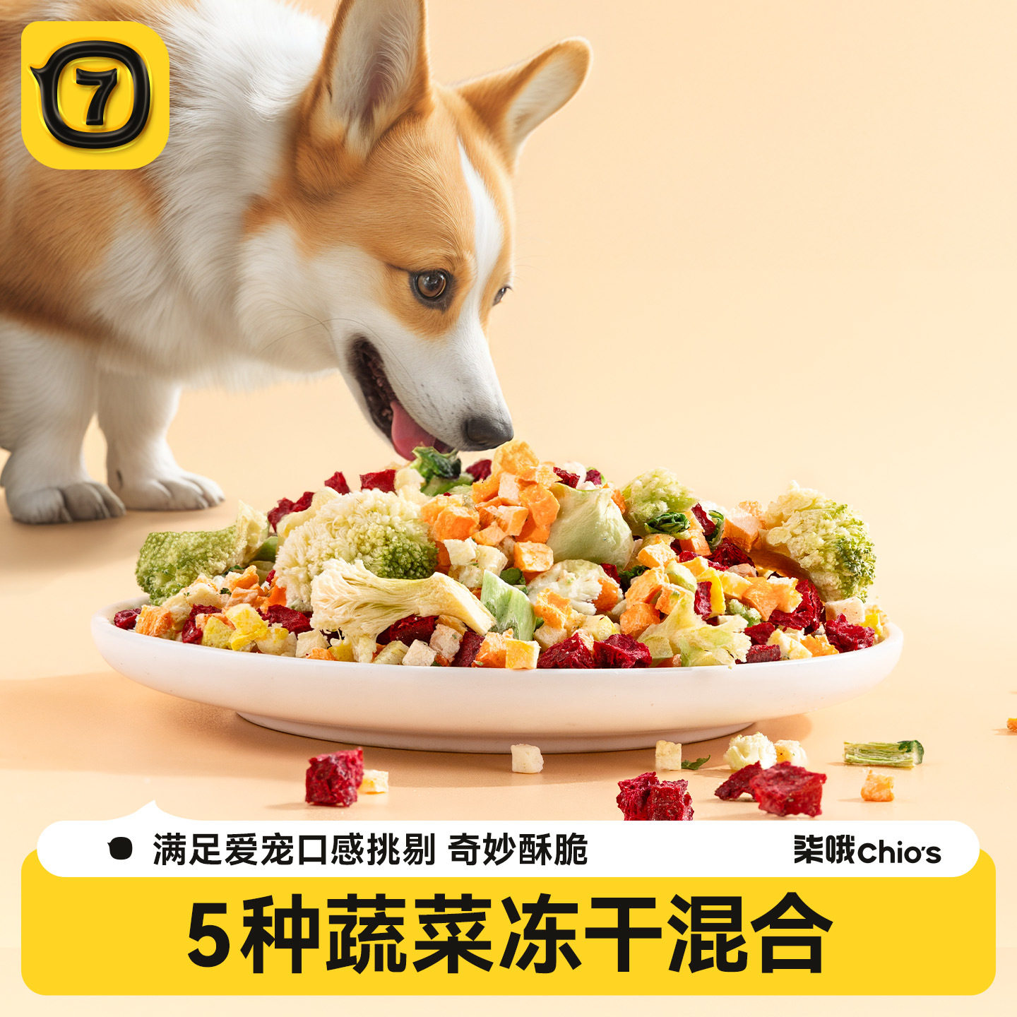 狗狗蔬菜冻干水果孢子甘蓝狗粮拌饭无添加宠物零食幼犬小型犬辅食
