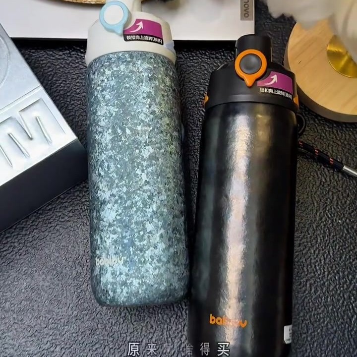 花伴森几何钛杯内外纯钛保温杯图片