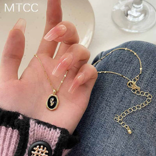 复古小众级感毛衣链女秋冬小香风气质名媛甜美花朵项链B523