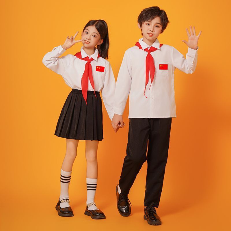 儿童灯芯绒演出服韩版