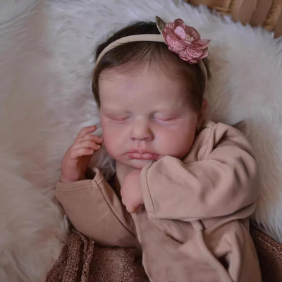 2026新款19inch reborn Doll Loulou仿真婴儿娃娃儿童生日礼物