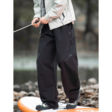 休闲裤春季机能伞兵裤潮牌质感廓形宽松弯刀长裤OK2497-P45控78，男装休闲裤，电商A362