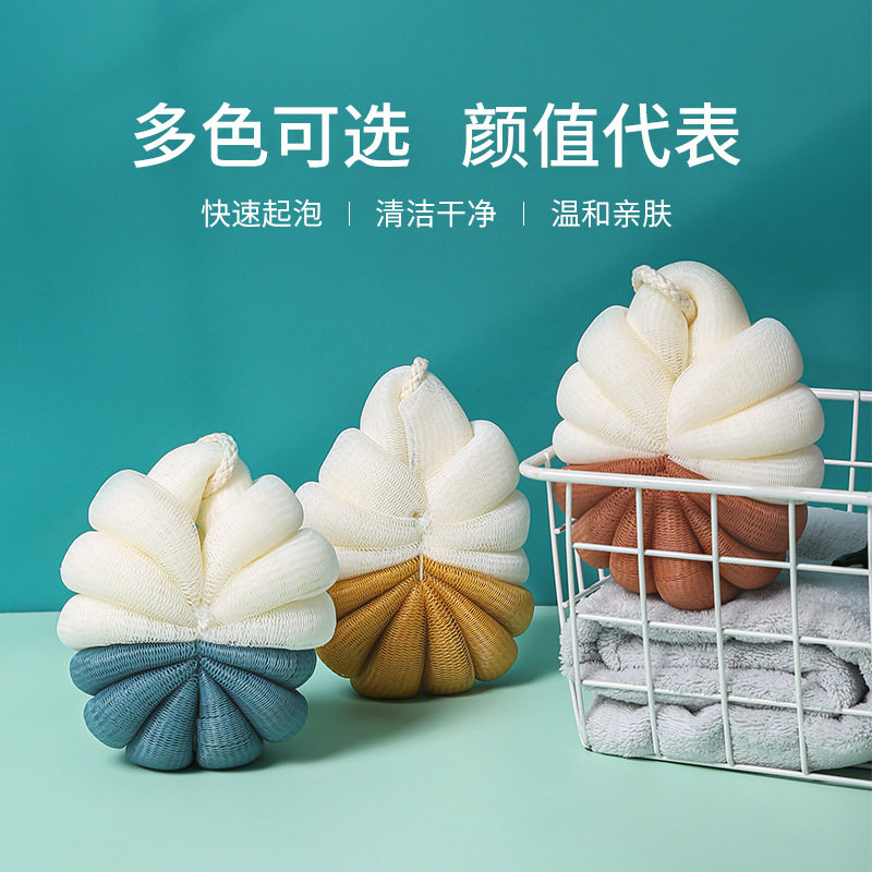 CEO/希艺欧洗澡沐浴球儿童柔软浴花不散高档搓澡搓背起泡洗浴用品