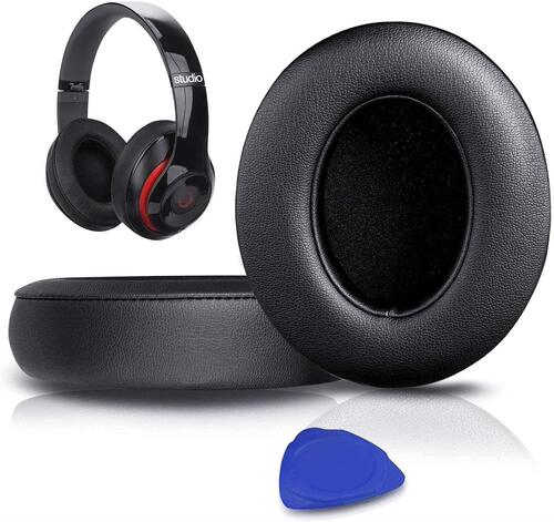 适用魔音studio2.0耳套录音师 2.0 耳机海绵套studio3.0皮套耳垫