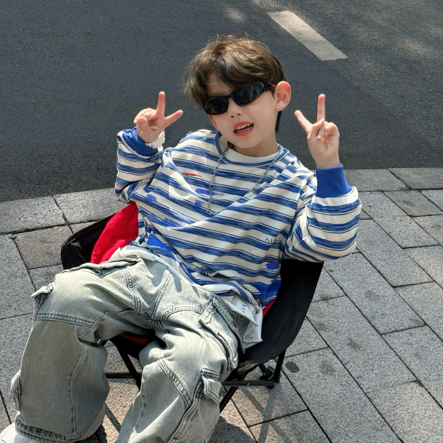 春季新款韩版男童长袖T恤