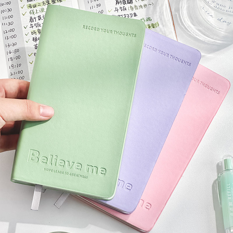 日记本学生错题笔记本高颜值每日计划日程手帐记事A6口袋小本子