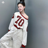 女童秋装套装2025新款洋气卫衣阔腿裤时尚中大童休闲运动服春秋款，童装休闲套装，祺儿童装