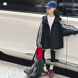 女童加厚外套2025年秋冬新款连帽冲锋衣中大童休闲防风保暖夹克衫，童装外套，祺儿童装