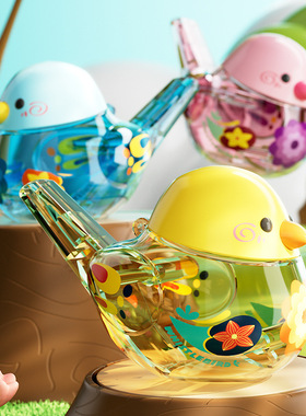 水鸟哨子 小鸟叫声可加水吹口哨发音训练乐器婴幼儿童玩具