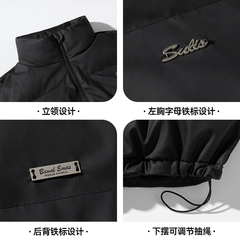 秋冬新款立领宽松潮流外套简约百搭面包服L5110-P95控148,女装短外套,电商A362