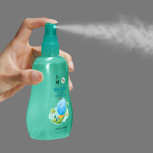 六神汉草型驱蚊花露水160ml喷雾6神去蚊子防蚊喷剂驱虫家用户外