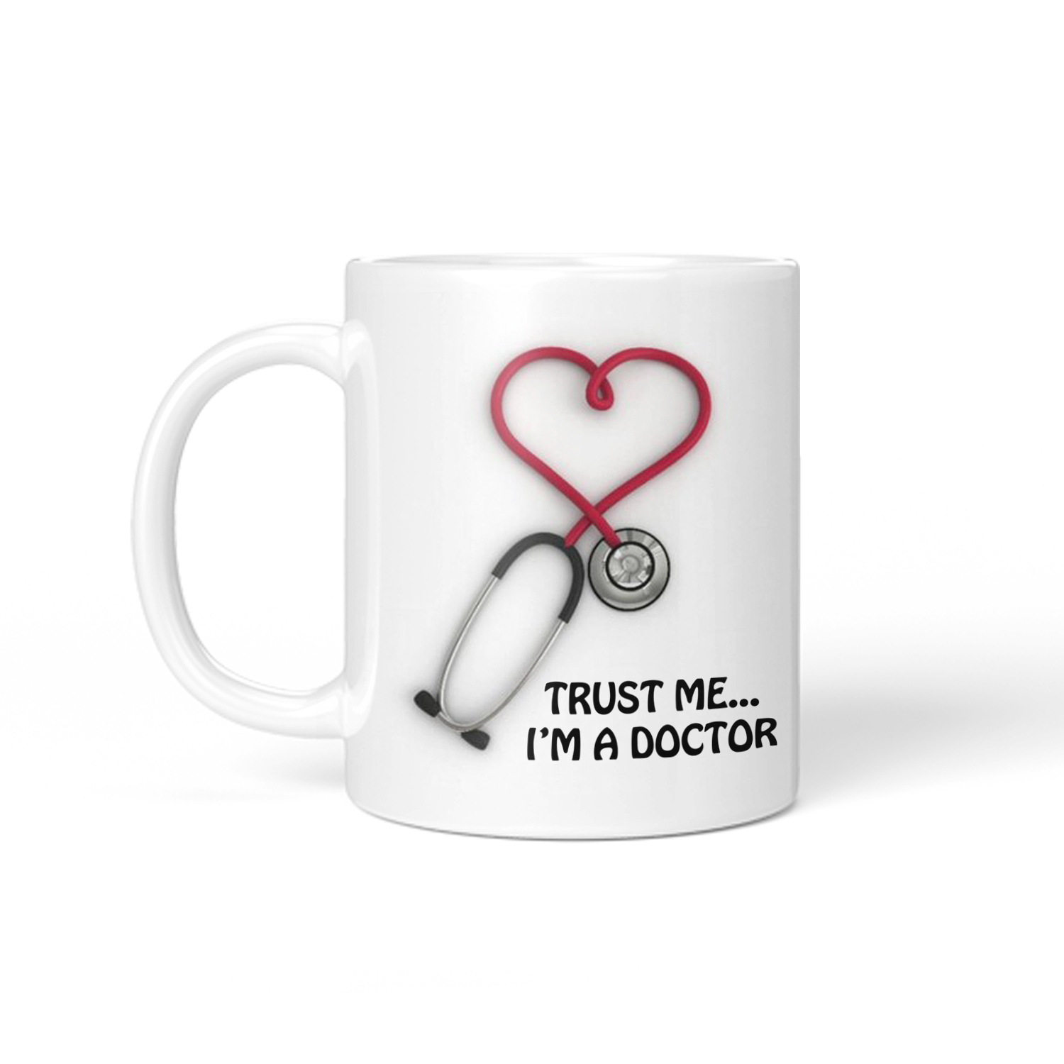 trust me i'm a doctor!我是医生创意陶瓷马克杯礼物咖啡早餐水杯
