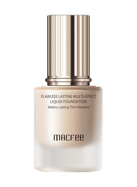 MACfee玛蔻霏无瑕持妆多效粉底液40g持久遮瑕不卡粉保湿抗皱滋润