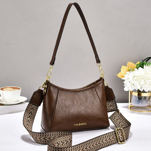 单肩包女小方包软皮斜挎包日韩时尚 休闲腋下包女复古潮流手机包潮