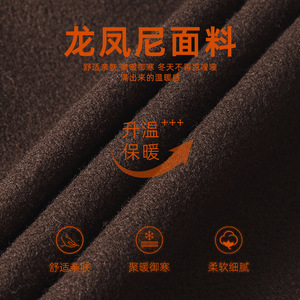 毛呢大衣秋冬季新款翻领加厚宽松质感休闲风衣外套L6019-P95控148图片