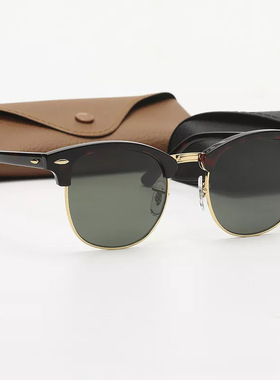 欧美潮流3016太阳镜士开车驾驶专用女板材方形半框时尚墨镜潮