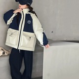 米色两件套
