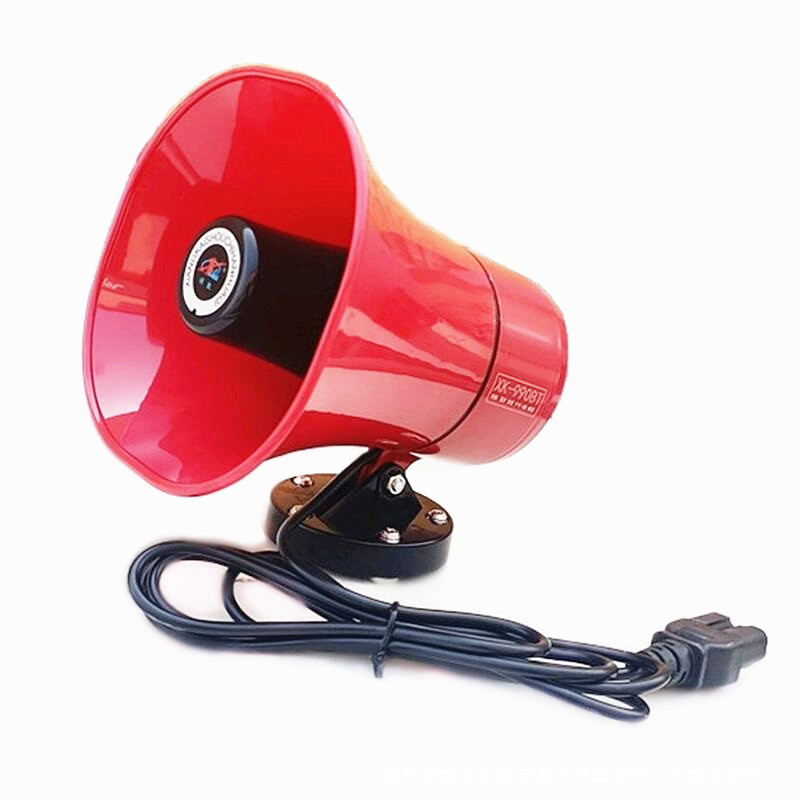 车载蓝牙扩音机地摊叫卖喇叭12-60V车顶大功率宣传录音广播喊话器
