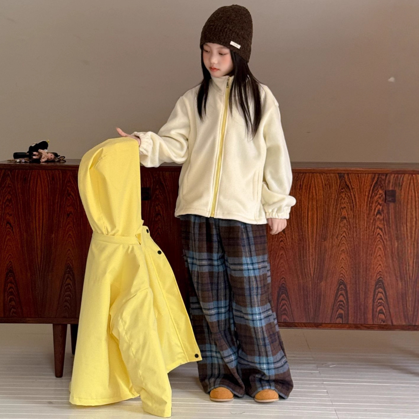 儿童加厚羽绒服男10岁化纤类混纺