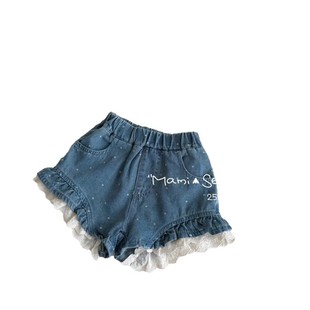 女童牛仔短裤 儿童牛仔裤 2026夏季 短裤 薄款 外贸出口意大利欧美风格