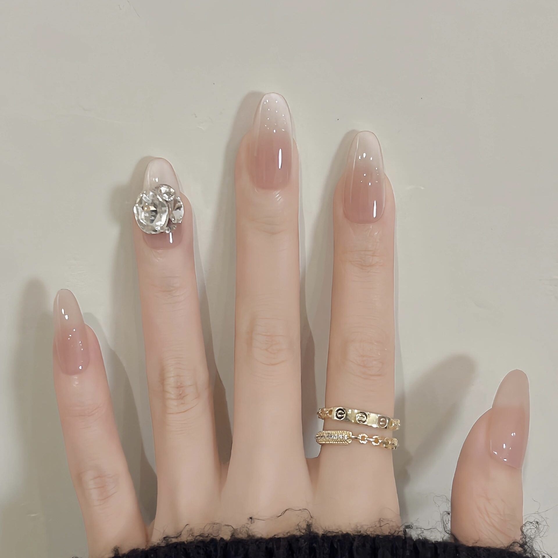 2026新款新年美甲显手白的穿戴甲短款裸色高级感指甲贴片学生党,彩妆/香水/美妆工具,穿戴甲/甲片,淘宝优惠券,粉丝福利购,淘宝优惠卷