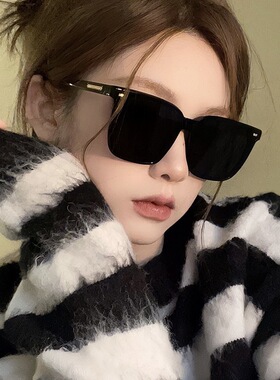 2023新款清gm太阳眼镜开车专用方形墨镜防紫外线级感太阳镜