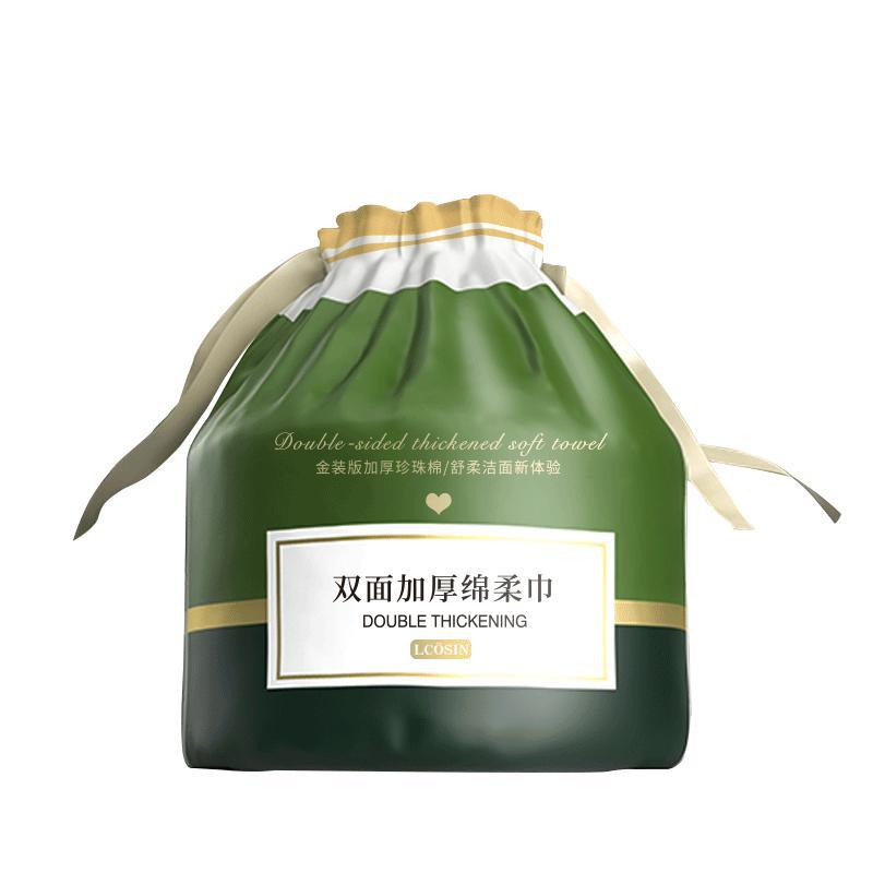 洗脸巾一次性双面加大洗面巾珍珠纹孕婴可用无菌洁面巾棉柔巾清洁