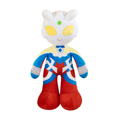 奥特曼毛绒玩具赛罗公仔迪迦大玩偶儿童安抚娃娃睡觉抱枕孩礼物