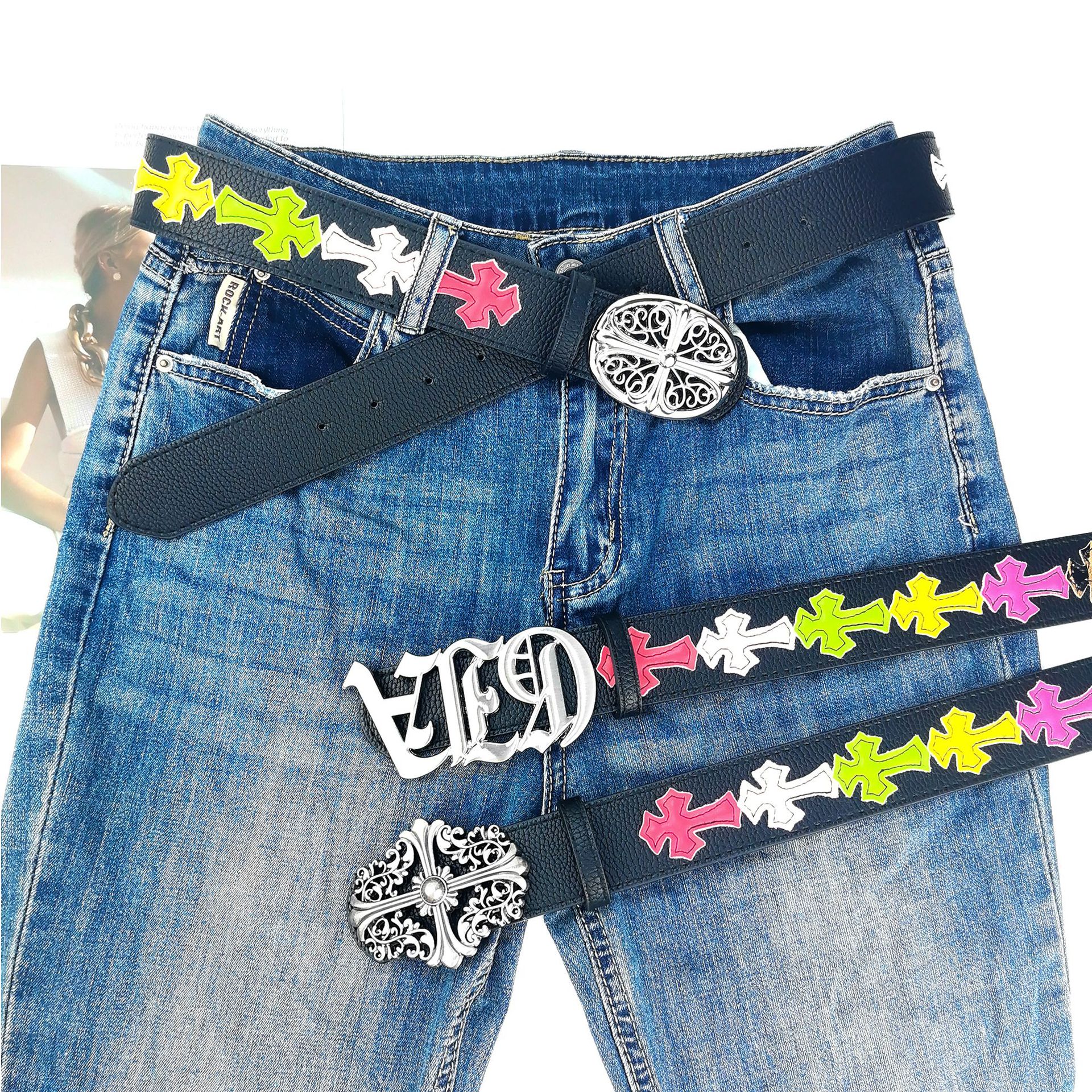 皮带无品牌女士ch镂空