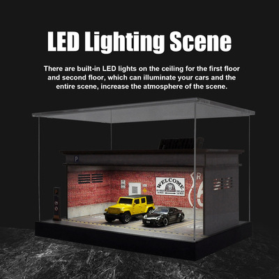 适用多美卡1比64车模展示盒